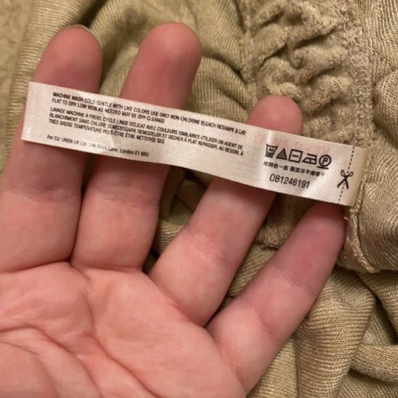 Anthropologie Saturday Sunday Rhea Boat-Neck Soft Plush Ruched Top Size M - Picture 13 of 15